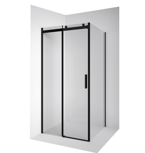 Душевой уголок Ambassador Benefit 19022201HBB-90HBB 120х90 стекло тонированное профиль черный без поддона